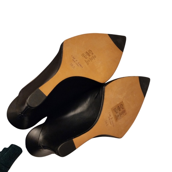 Rag & Bone Eclipse Leather Wedge Mule 7 NWOT - Picture 8 of 12